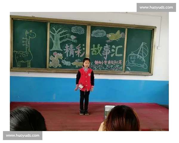 二年级讲故事比赛舞台上童声飞扬想象绽放的精彩时刻记录成长故事